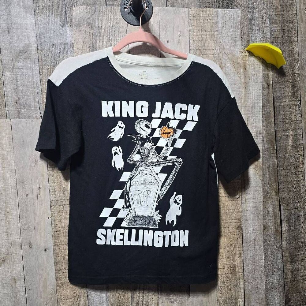 The Nighgmare Before Christmas Jack Skellington Graphic Tee XS Disney Character